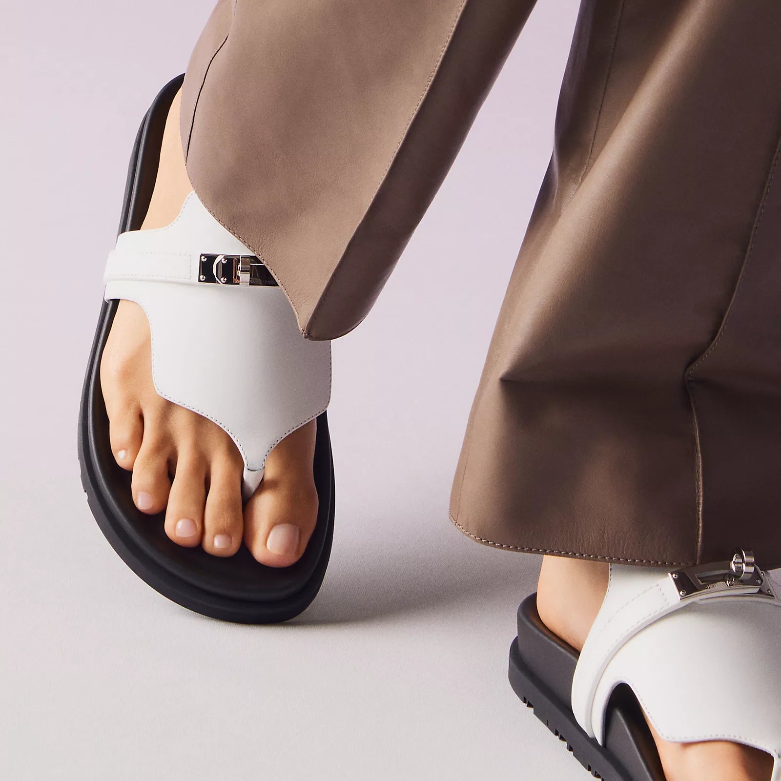 Sandales Empire Blanc