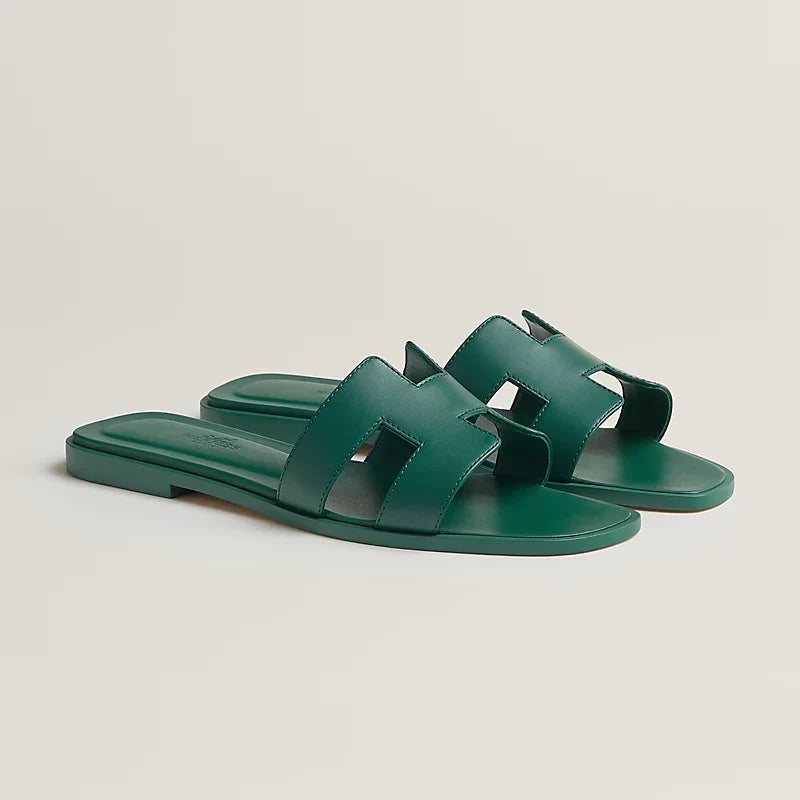 Claquettes Vert viride