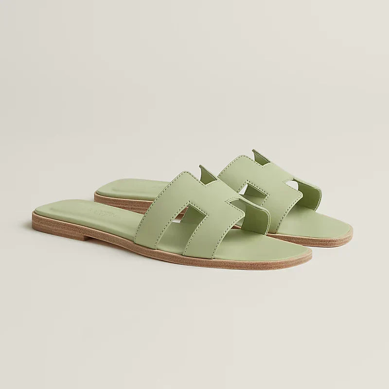 Claquettes Vert de mer