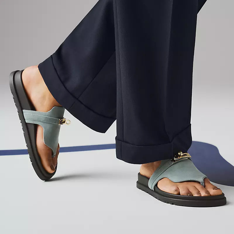 Sandales Empire Bleu Tonnerre